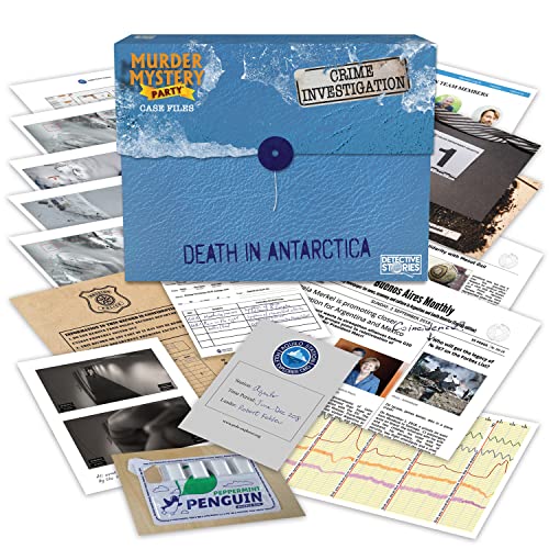 Murder Mystery Adult Party Game | Death in Antartica