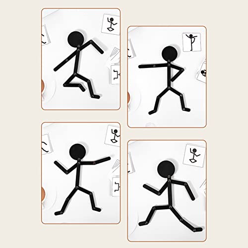 MXGZ Juguete de Rompecabezas Stickman en Madera, observación de Crecimiento de Juguete Stickman, Color Negro como Regalo para Juegos educativos