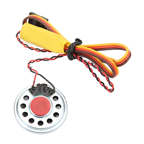 Mxzzand Bocina de coche RC, componentes electrónicos 90dB RC Car Altavoz para 1/8 1/10 RC Vehículos