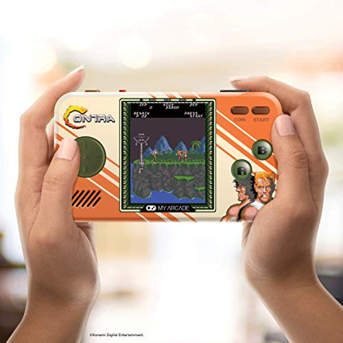 My Arcade DGUNL-3281 Contra Pocket Player Handheld Portable Game System