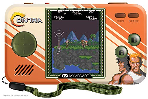 My Arcade DGUNL-3281 Contra Pocket Player Handheld Portable Game System