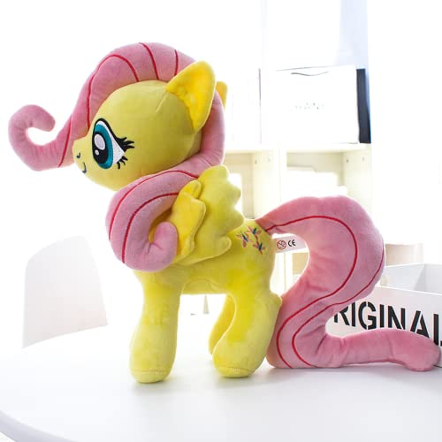 My Little Pony Twilight Sparkle Relleno Fluttershy Muñeco De Peluche Anime Juguete Niños Niñas 20Cm