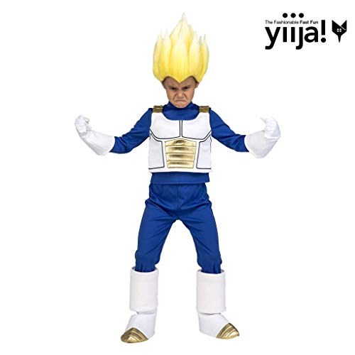 My Other Me Disfraz de Yo Quiero Ser Saiyan Vegeta para niño talla 13-14 AÑOS