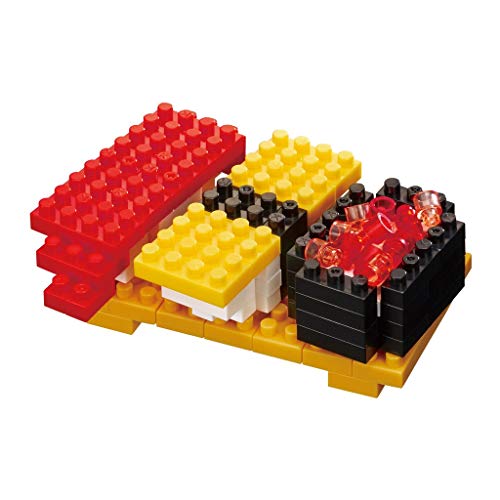 nanoblock NBC-220-Sushi Sushi Juguete, Multicolor (Kawada NBC220)