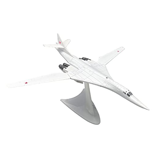 NATEFEMIN Aleación rusa Tupolev Tu160 Blackjack Strategic Bomber Avión Modelo 1:200 Modelo de simulación Ciencia Exposición Modelo