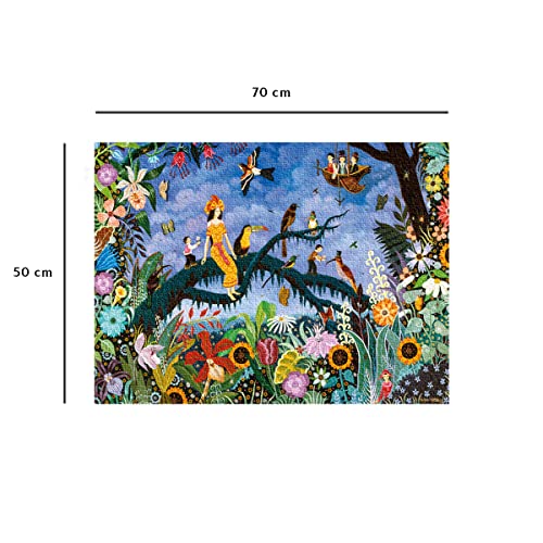 Nathan- Puzzle 1000 pièces Mon Jardin le Soir Alain Thomas Other License Puzle Adulto, Color (Ravensburger 4005556876334)