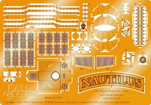 Nautilus PGX173 - Juego de fotograbado