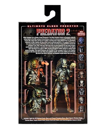 NECA Predator 2 - Ultimay Elder - Figurine 30ème Anniversaire 18cm