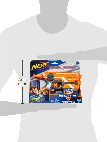 Nerf - Lanzadardos Firestrike Elite (Hasbro 53378E35), Color/Modelo Surtido