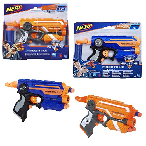 Nerf - Lanzadardos Firestrike Elite (Hasbro 53378E35), Color/Modelo Surtido