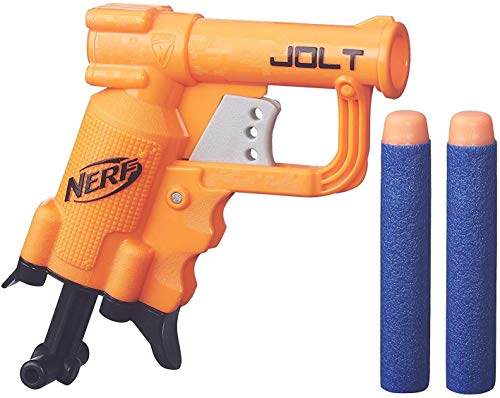 Nerf N-Strike Elite Jolt Blaster, Color Naranja, Tamaño Compacto (Hasbro B8802)