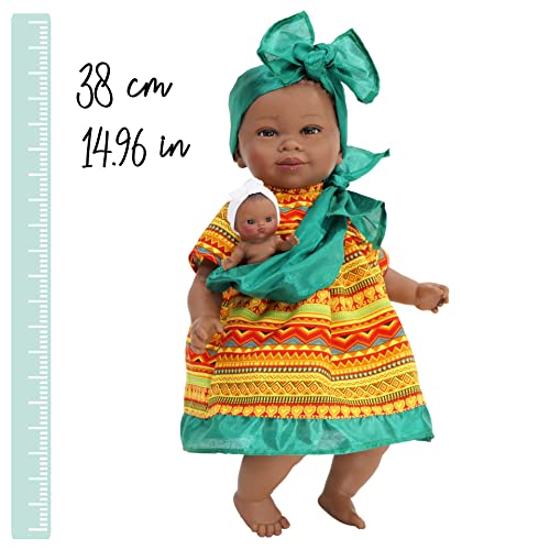 Nines Artesanals d'Onil- Maha Muñeca étnica (Ref.1265) , color/modelo surtido