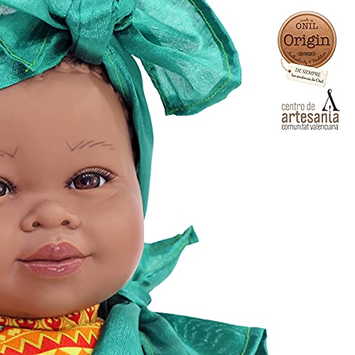 Nines Artesanals d'Onil- Maha Muñeca étnica (Ref.1265) , color/modelo surtido