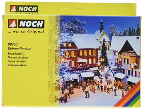 Noch- Copos de Nieve, Color Blanco (8760)