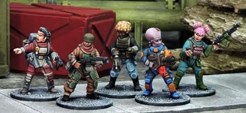 North Star - Figuras militares Osprey Games Stargrave Mercenaries 2