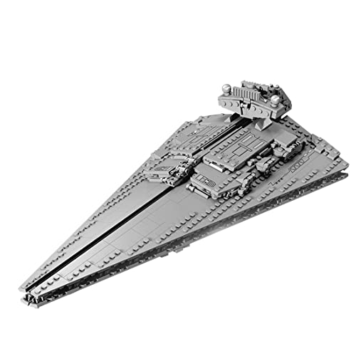 Novaray Technic 891+ - Destructor de estrellas (891 unidades, modelo de montaje de ciencia ficción, película espacial para adultos y niños, compatible con Lego 35 x 25,5 x 7 cm)