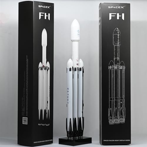 NOVSKI SpaceX Modelo Rocket Heavy Falcon Modelo Super Heavy Desktop Home Office Decoración Adornos Dropshipping Hombres Regalos