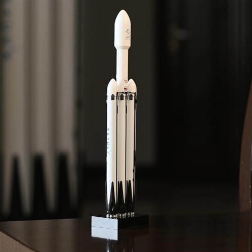 NOVSKI SpaceX Modelo Rocket Heavy Falcon Modelo Super Heavy Desktop Home Office Decoración Adornos Dropshipping Hombres Regalos