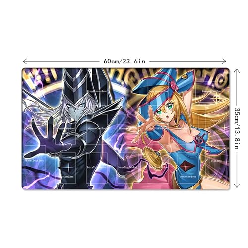 Nuevo tapete de juego Yugioh Labrynth of The Silver Castle CCG TCG - Juego de cartas coleccionables + bolsa gratis (ZD014-782-A)