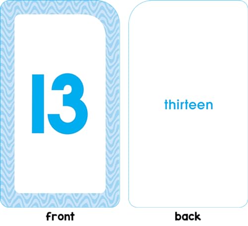 Numbers 0-25: Ages 4-6 (Flash Card)