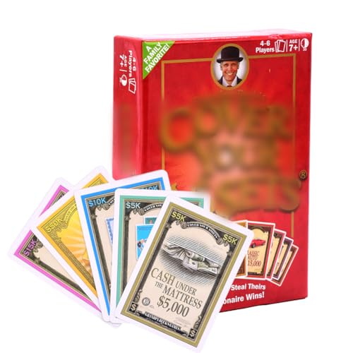 OCDSLYGB 110PCS Elder Godfather Card Tarjetas Juego De Cartas para Niños y Adultos Partidas Rápidas y Divertidas para Toda La Familia Juegos De Mesa para 2 a 8 Jugadores