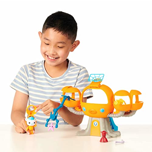 Octonauts 61123 Above & Beyond - Juego de 6 Juegos de Octopod (Incluye capitán de Aguas Profundas y lanzaderas, Multicolor