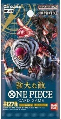 One Piece OP-03 Pillars of Strength/Mighty Enemy Booster Box - Caja japonesa sellada + Heartforcards®