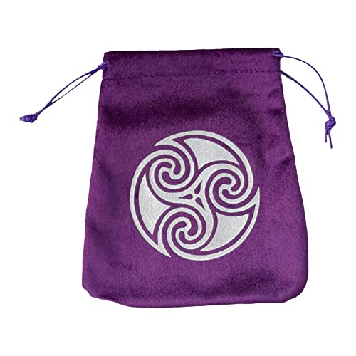 Onlynery Tarot – Bolsa para Tarjetas Tarot Hecha a Mano, Delicada Bolsa Terciopelo, Bolsas Regalo con Varios Patrones, Bolsa para el hogar para runas, Tarjetas oráculas, Cubierta Tarot estándar