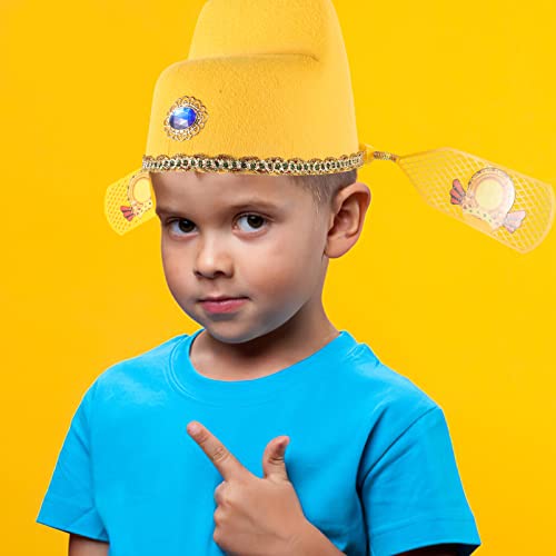 Operitacx Mostrar Sombrero Vestir Sombrero Juego De Rol Emperador Sombrero Sombreros De Cosplay Chino Sombrero Adulto Chino Sombrero De Halloween Traje De Niño Gorra De Dragón De Moda Sintió