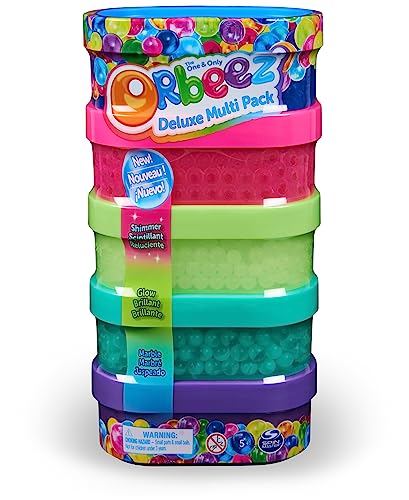 Orbeez Deluxe Multi Pack-2000 Perlas de Agua Originales Efectos geniales para una diversión imaginativa, a Partir de 6 años, Color Transparente (Spin Master 6064694)