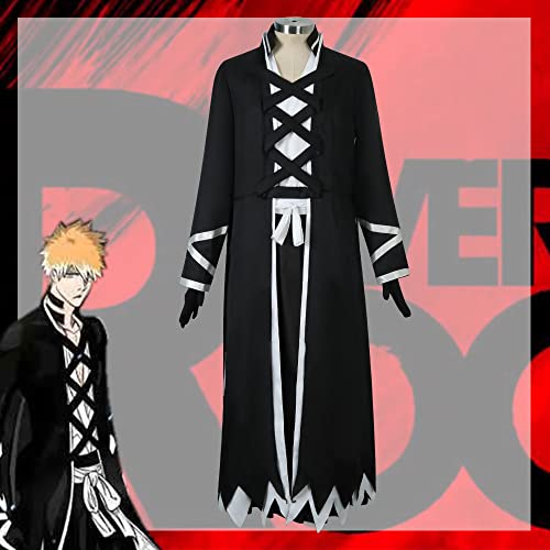 OSIAS Kurosaki Ichigo Cosplay Costume Bleach Die Pa Costume (S)