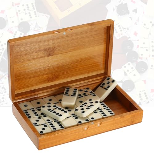 oueyfer Juego portátil de 28 piezas, bloc de juegos de viaje con maleta, juguete educativo, juego de mesa para juegos de fiesta, noche, juego de mesa