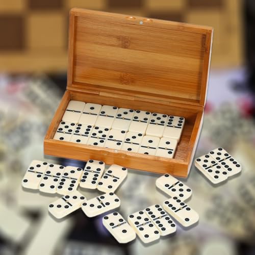 oueyfer Juego portátil de 28 piezas, bloc de juegos de viaje con maleta, juguete educativo, juego de mesa para juegos de fiesta, noche, juego de mesa