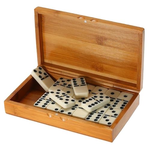 oueyfer Juego portátil de 28 piezas, bloc de juegos de viaje con maleta, juguete educativo, juego de mesa para juegos de fiesta, noche, juego de mesa