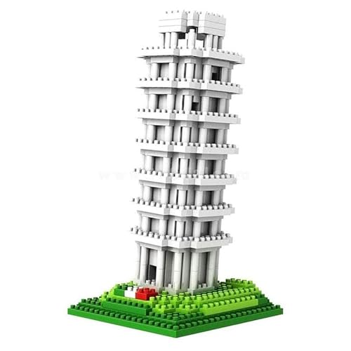 Outletdelocio LOZ 9367. Kit de construccion miniaturizada. Torre de Pisa. 560 Piezas