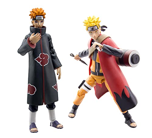 Pack Sage Mode Naruto Vs Pain 2 Figuras 10 cm Naruto 25th Anniversary SDD