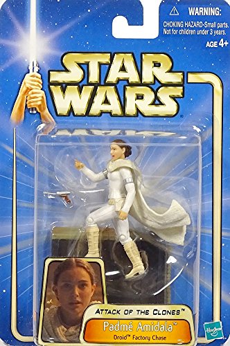 'Padme Amidala Droid Factory Chase "Attack Of The Clones Figura No. 04 – Star Wars Saga Collection 2002 – 2004 de Hasbro