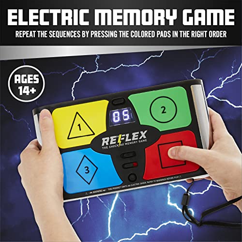 Paladone Reacción relámpago Reflex impactante Juego de Memoria - Juego de Memoria con una Descarga eléctrica