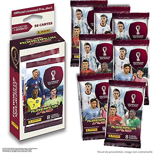 Panini Copa Mundial Qatar de la FIFA 2022 Adrenalyn XL - Blister 6+1 bolsa de regalo 004287KBF7