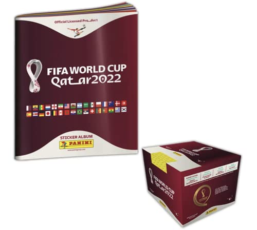 Panini Cromos de la Copa Mundial - FIFA World Cup Qatar 2022™ - Colección oficial de cromos (paquete con caja)