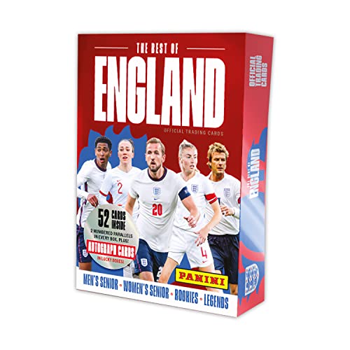 Panini-El Mejor Juego de Tarjetas coleccionables Oficial de Inglaterra (FAENG)