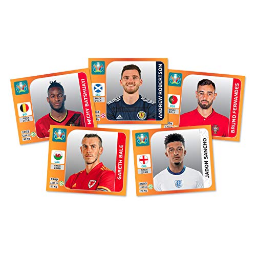 Panini- European Soccer International UEFA Euro 2020 colección de Pegatinas (1 Paquete) (E2021STPACK)