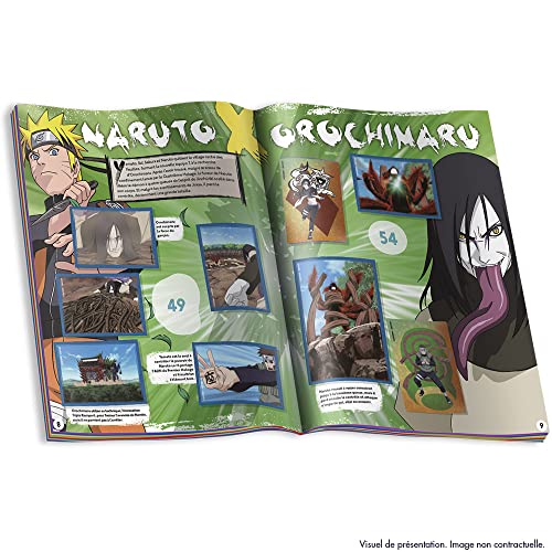 Panini Naruto Shippuden 004459SPCFGD - Álbum con organizador de tarjetas + 2 fundas