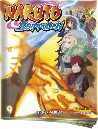 Panini Naruto Shippuden 004459SPCFGD - Álbum con organizador de tarjetas + 2 fundas