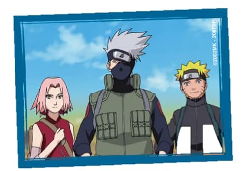 Panini Naruto Shippuden 004459SPCFGD - Álbum con organizador de tarjetas + 2 fundas