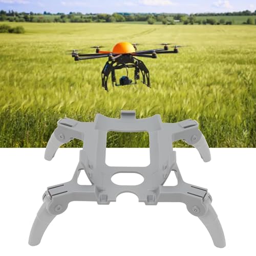 Pata del Tren de Aterrizaje para Drones, Pierna de Extensión de Portátil para Drones, Aumento de 36 Mm para Disparos Al Aire Libre (Grey)