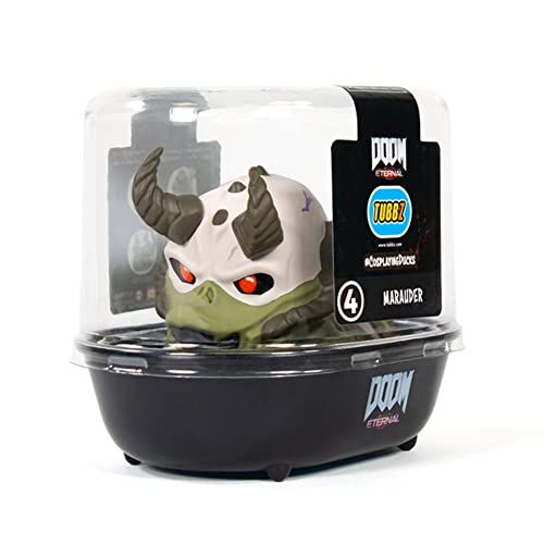 Pato de baño coleccionable - Figura Tubbz Doom Eternal - Figura Hell Knight, El caballero del infierno, Figura coleccionable Doom - Producto con licencia oficial