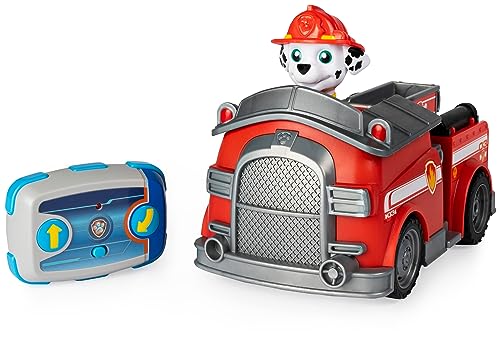 PATRULLA CANINA - COCHE TELEDIRIGIDO DE MARSHALL - con 2 Direcciones Fácil de Manejar para Principiantes - 2.4GHZ hasta 76m - 6054195 - Juguetes Niños 3 Años +