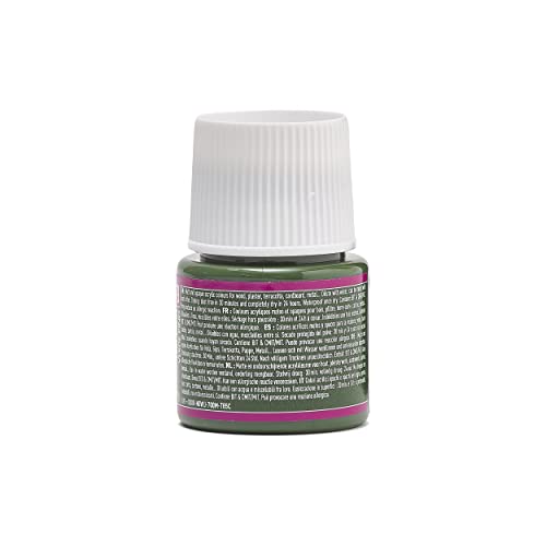 Pébéo - Pintura acrílica multisoporte - Color Opaco - Acabado Mate - Color Verde Abeto - 45ml