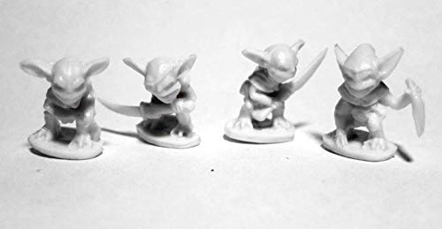 Pechetruite 4 x Gremlins - Reaper Bones Miniatura para Juego de rol Guerra - 77497